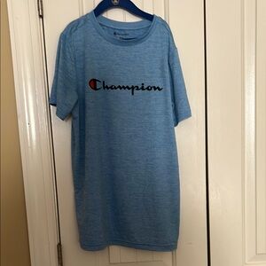 Champion Blue Short Sleeve Tee